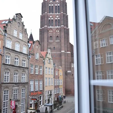 Serce Starego Miasta, Apartament Z Antresola Dla 2 - 6 Osob * Gdańsk